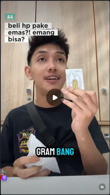 Bukti transaksi iPhone DND STORE di Instagram