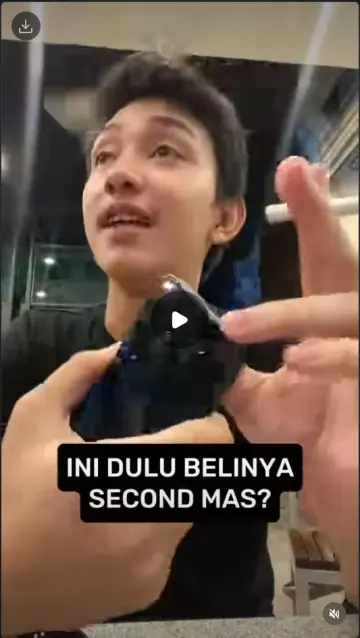 Konten unit iPhone DND STORE di Instagram